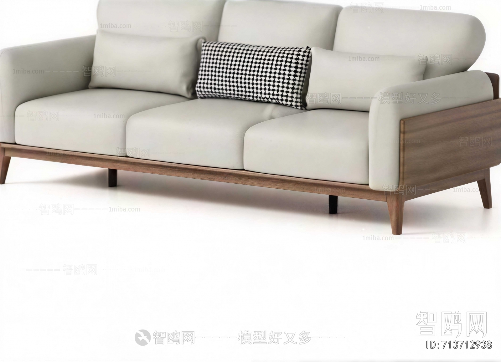 Modern Three-seat Sofa