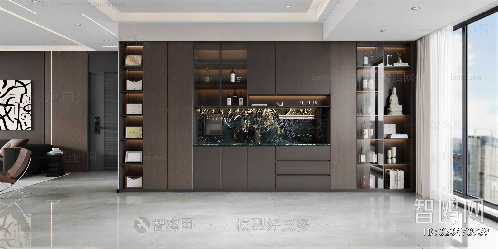Modern Wine Cabinet