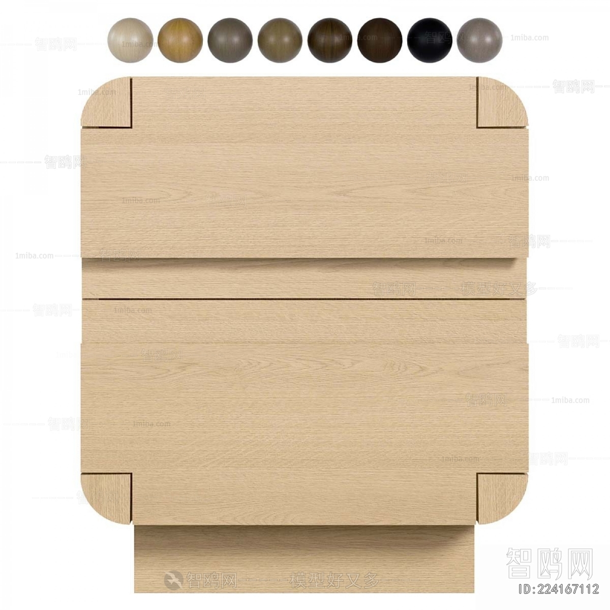 Modern Bedside Cupboard