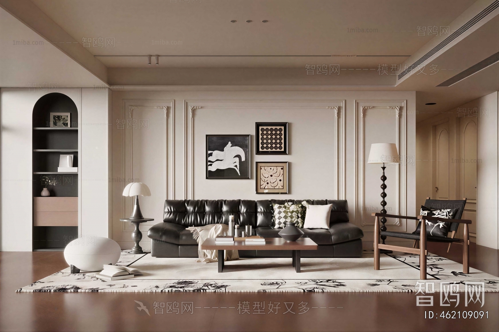 French Style A Living Room