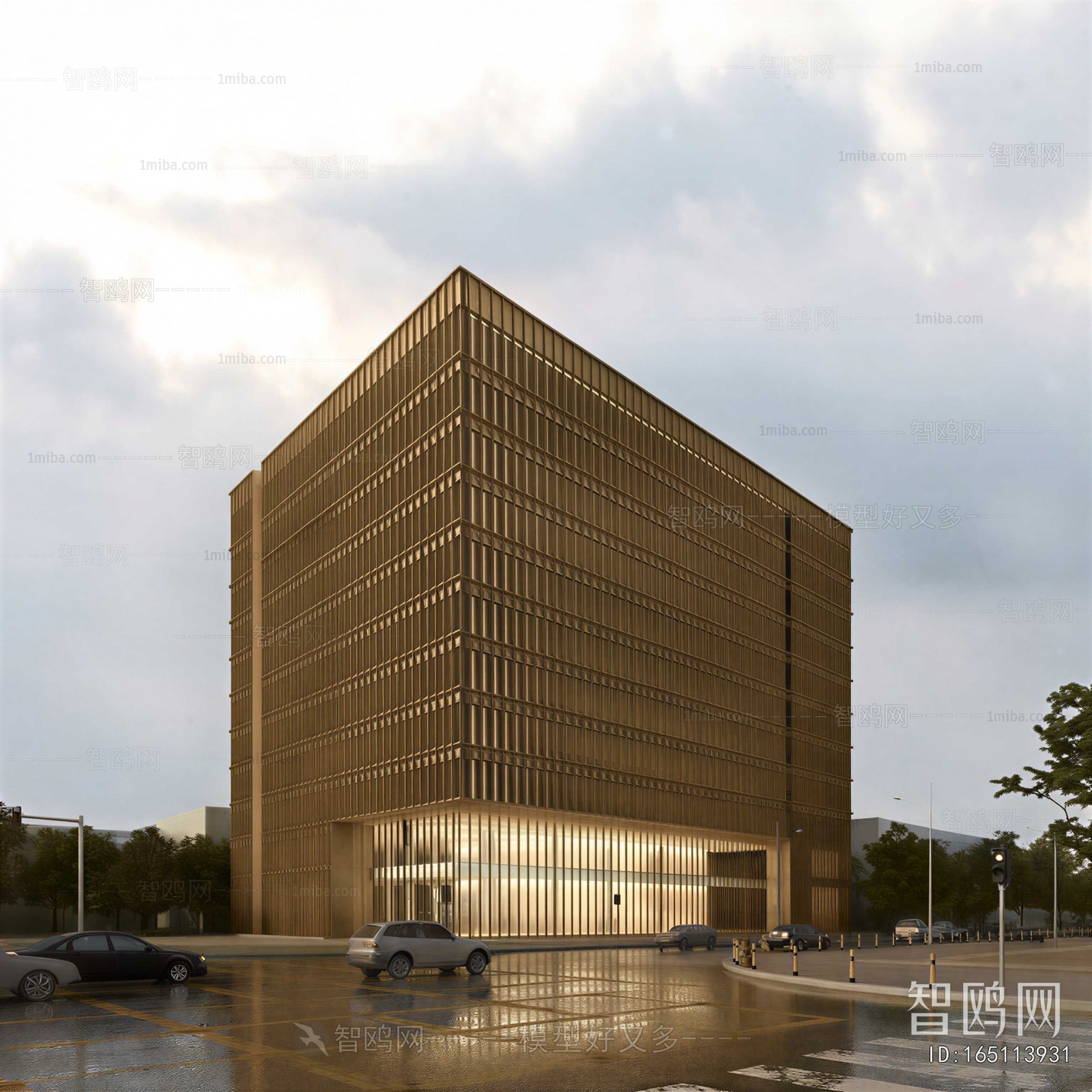 Modern Building Appearance