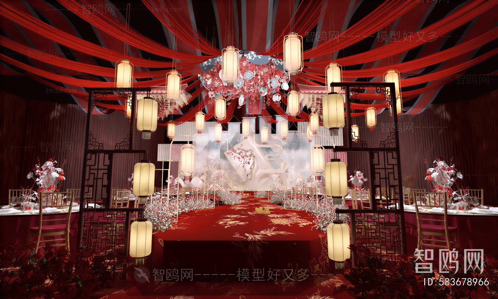 New Chinese Style Banquet Hall