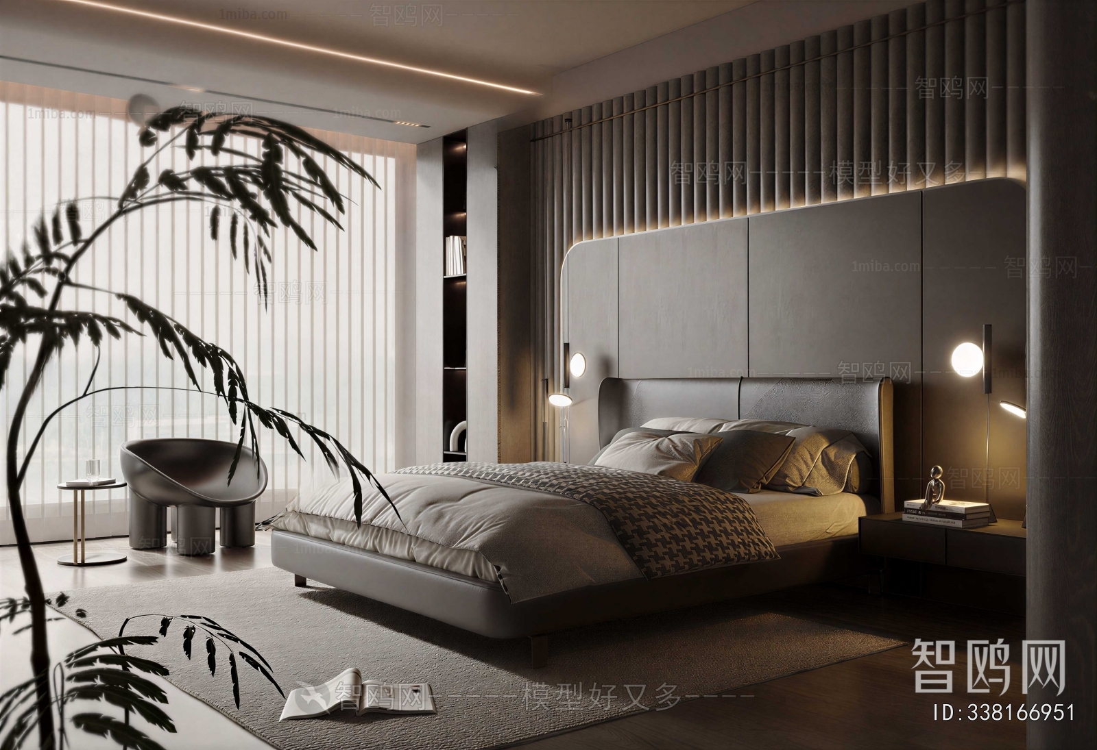 Modern Double Bed