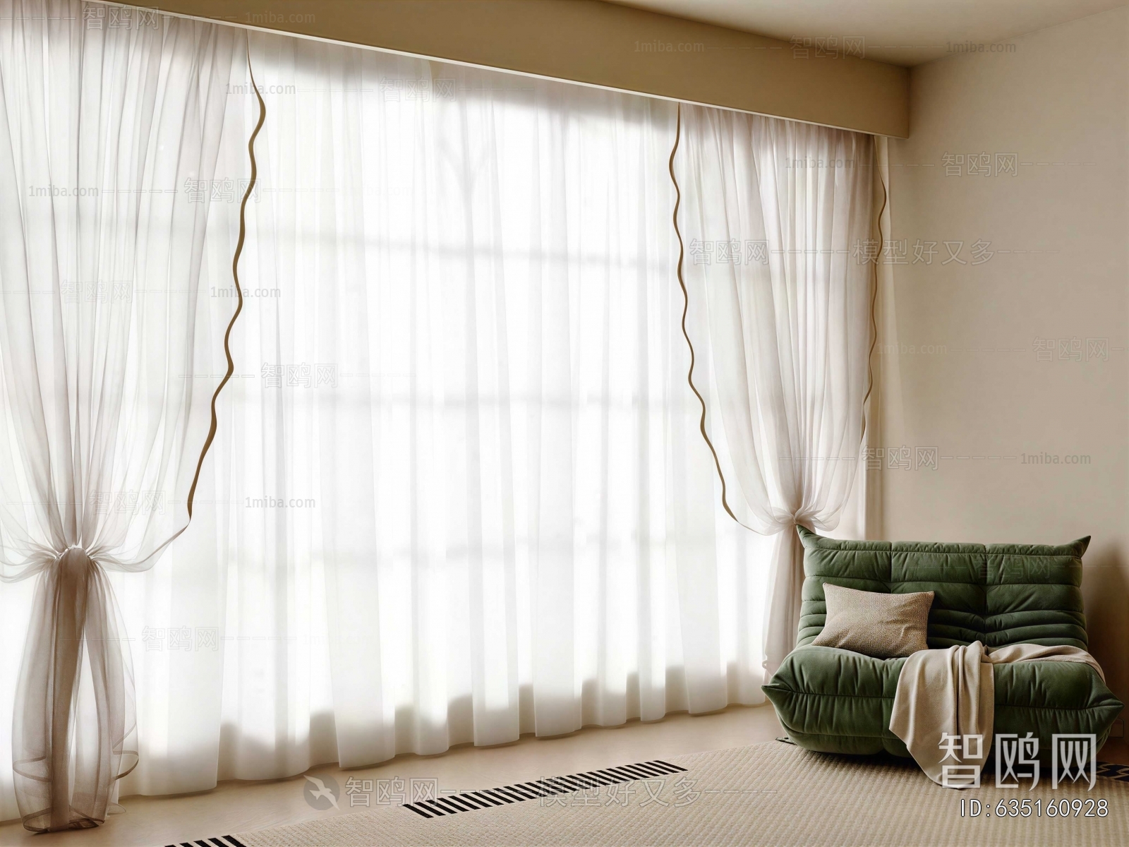 Modern The Curtain