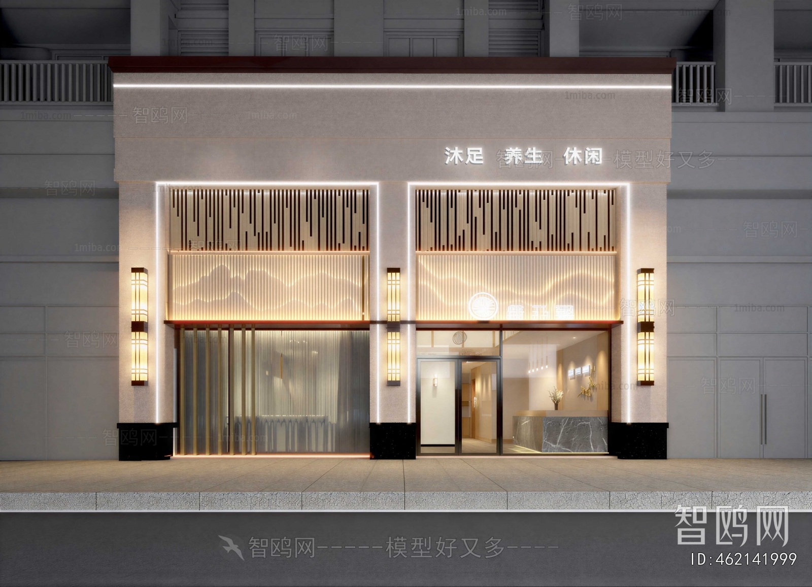 New Chinese Style Facade Element