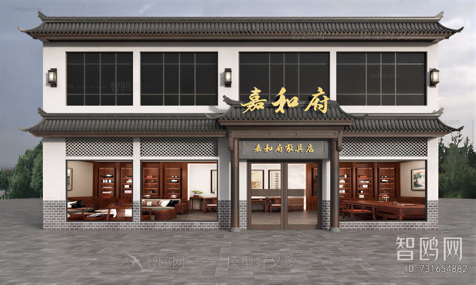 Chinese Style Facade Element