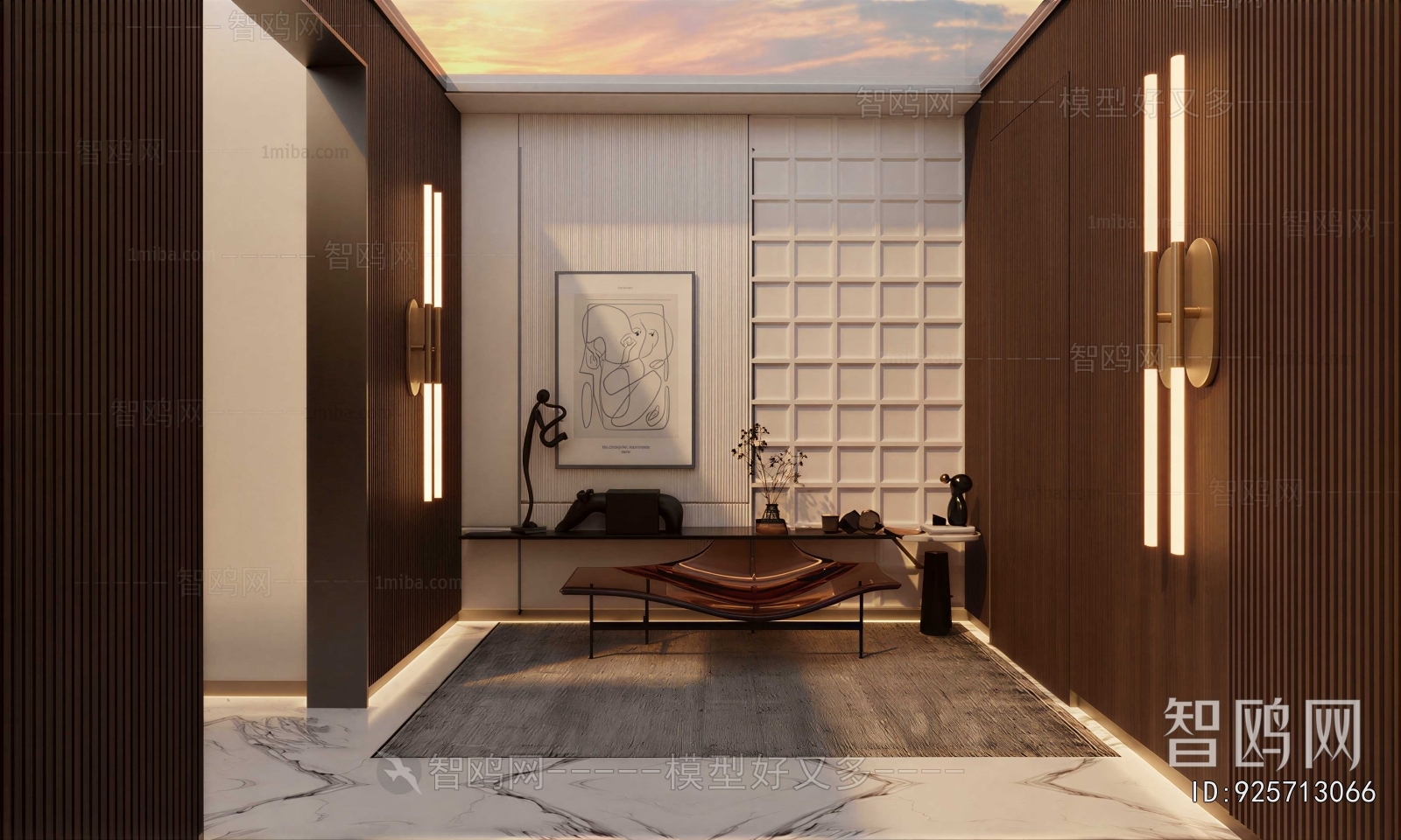 Modern Hallway