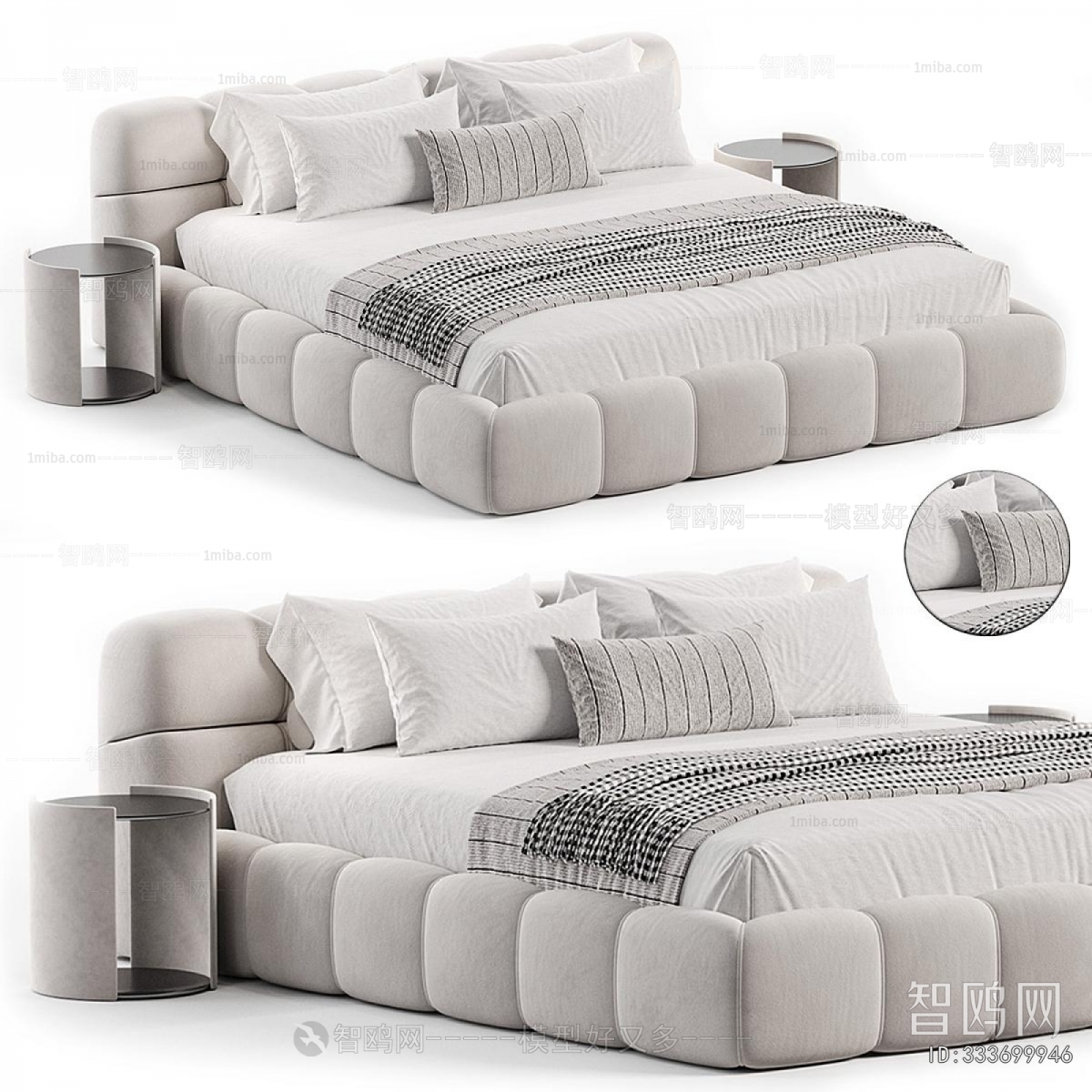Modern Double Bed