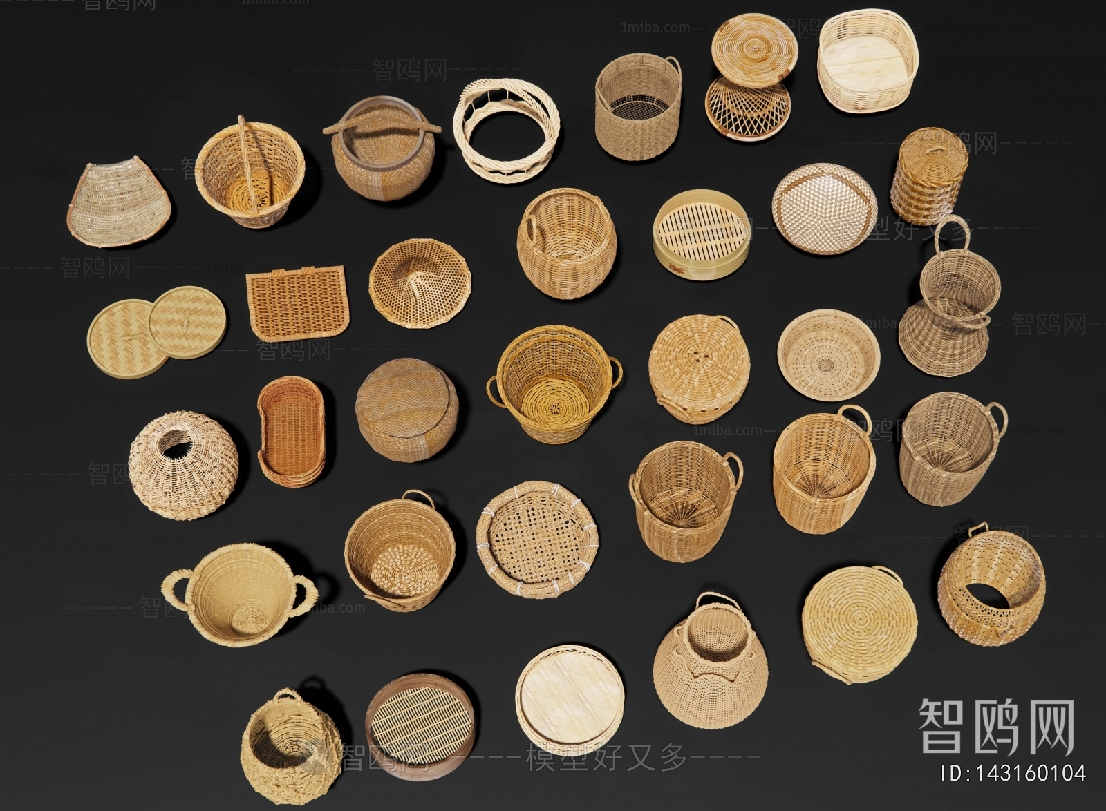 Chinese Style Storage Basket