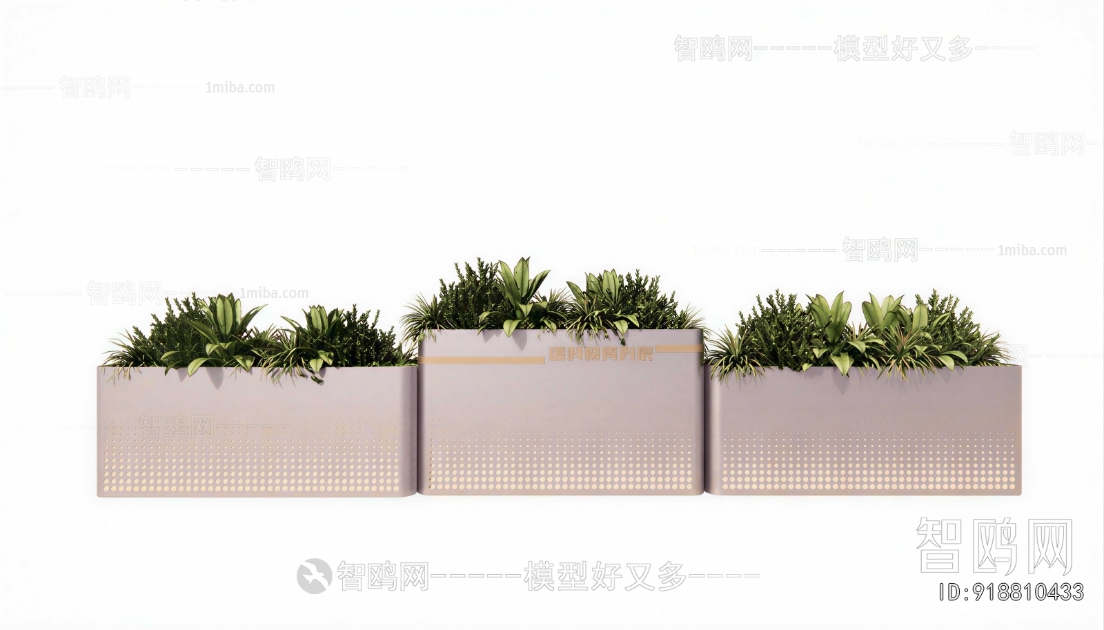 Modern Flower Bed, Flower Bowl, Flower Box