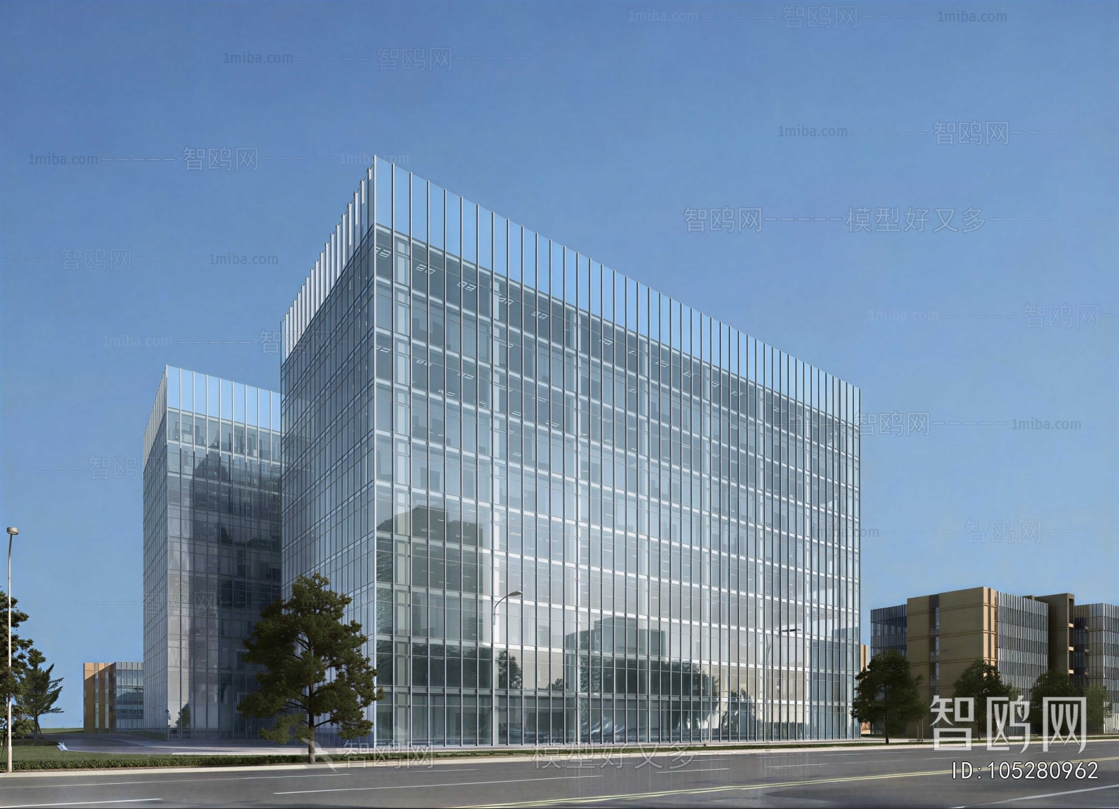 Modern Appearance Of Commercial Building