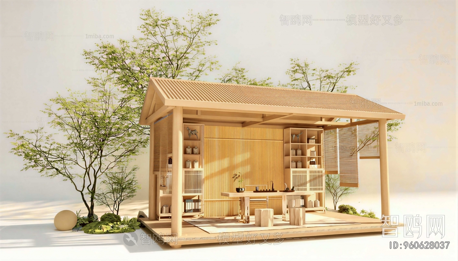 Japanese Style Glass Sunshine Room