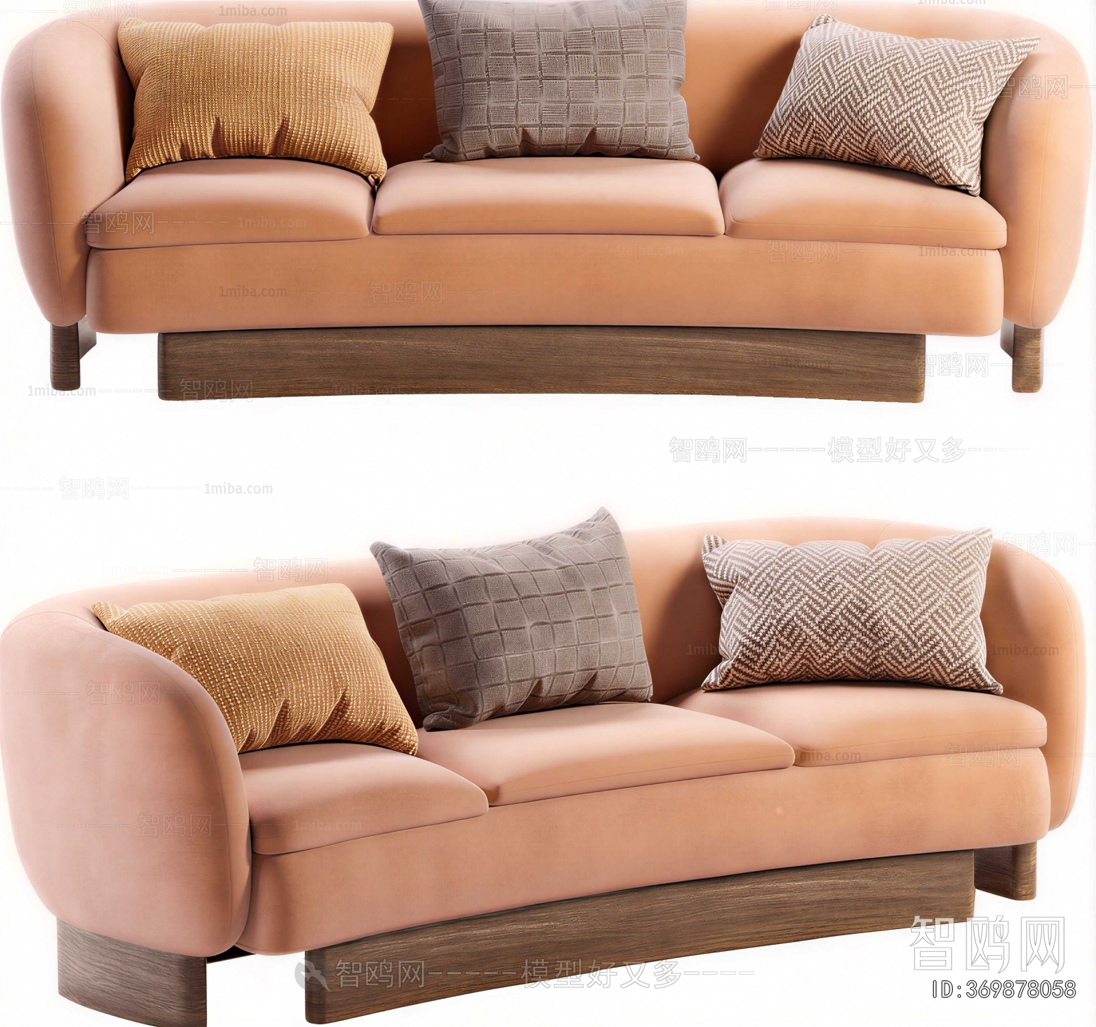 Modern Three-seat Sofa
