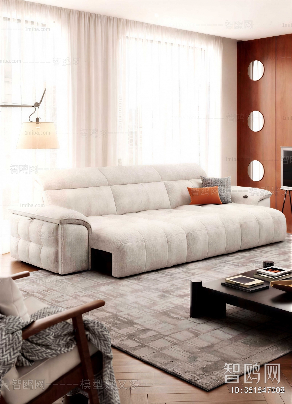 New Chinese Style Sofa Combination