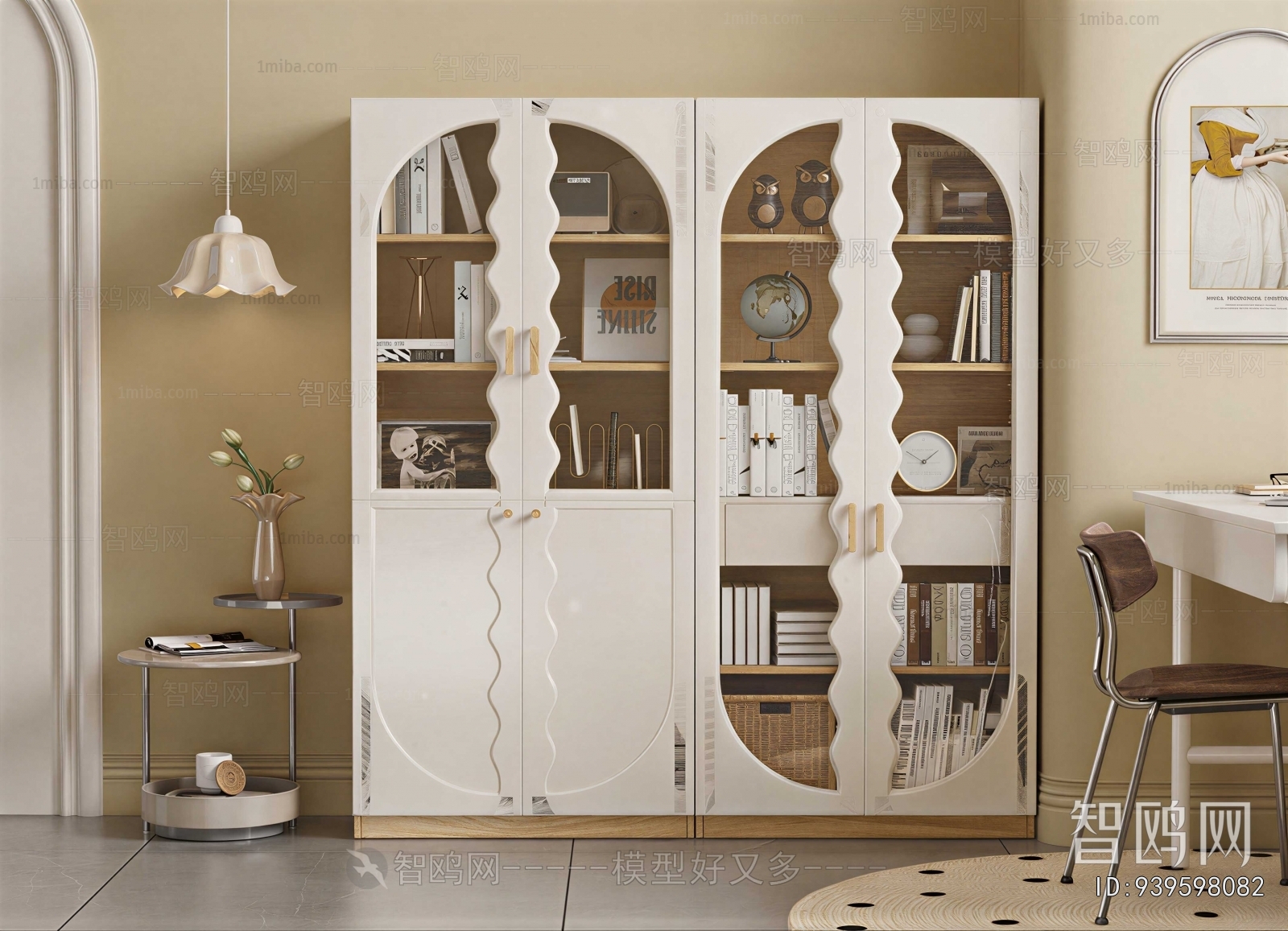 Nordic Style Bookcase