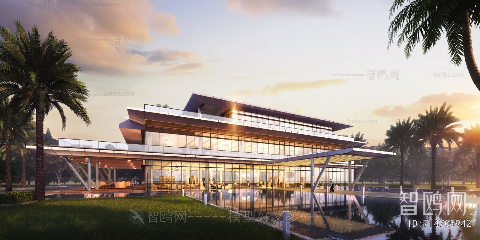 Modern Appearance Of Commercial Building