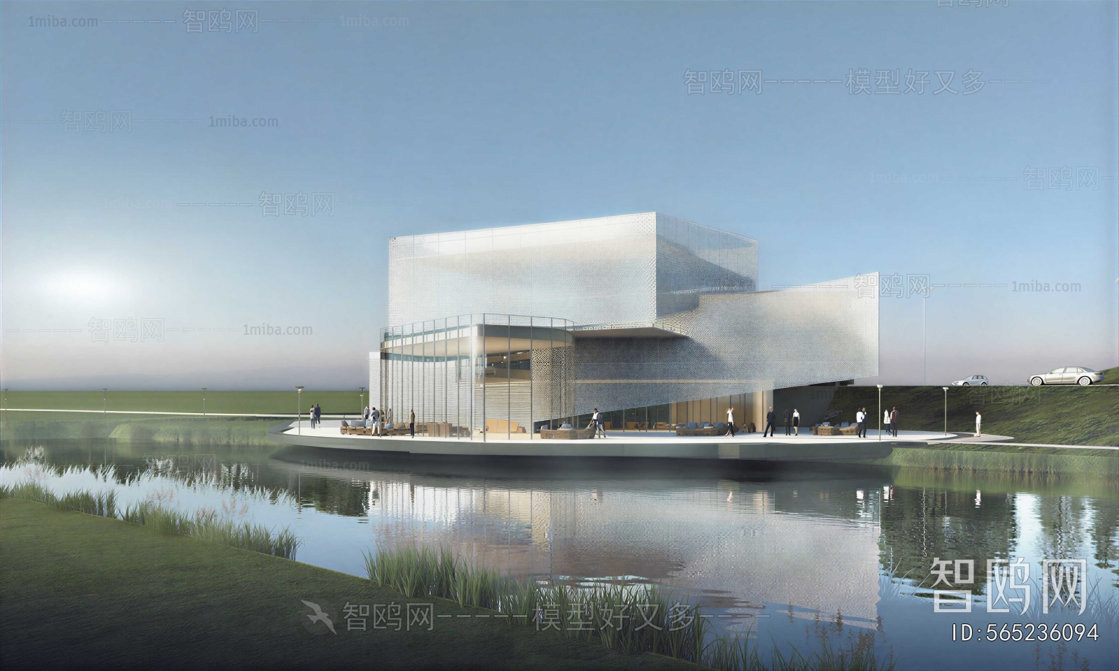 Modern Appearance Of Commercial Building