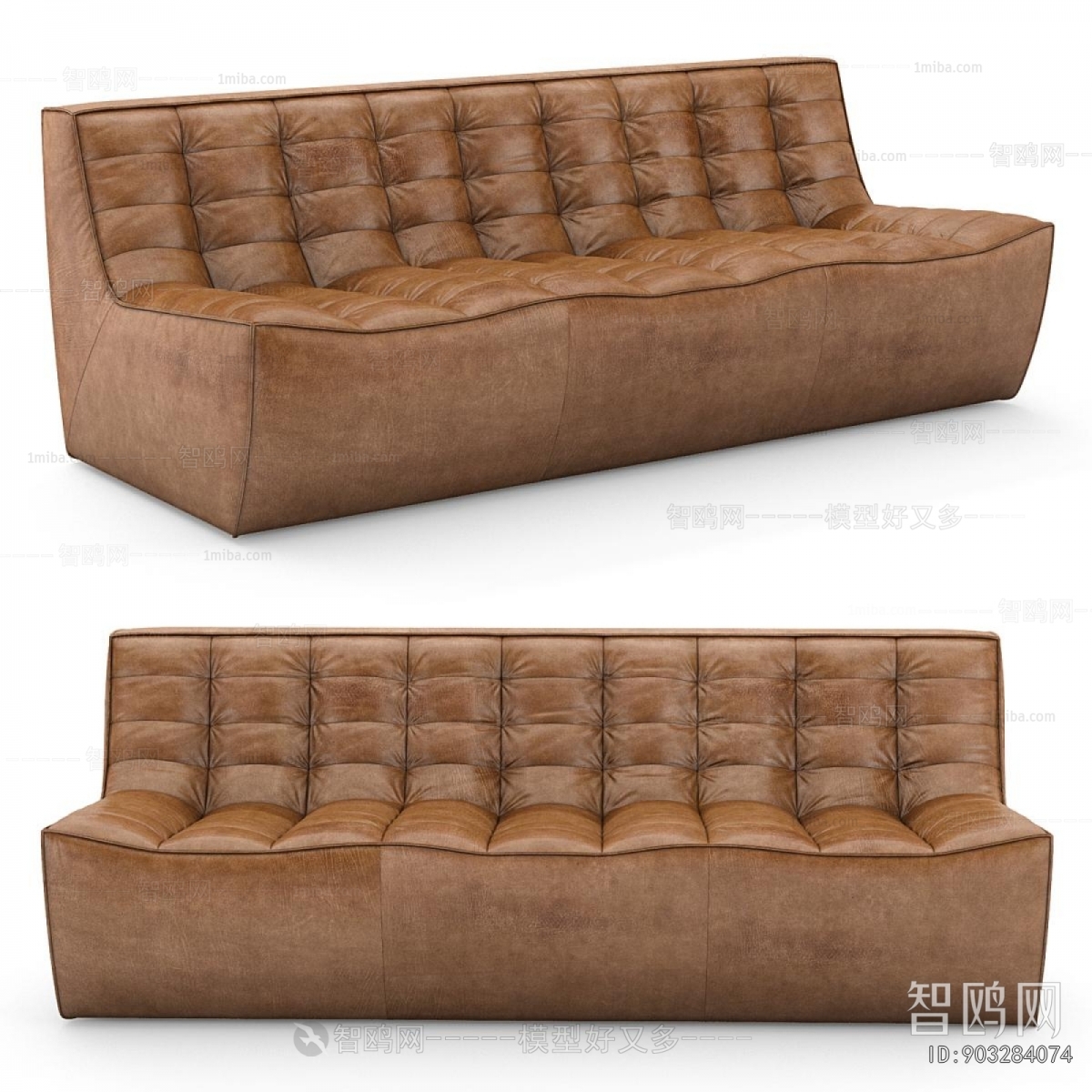 Modern Three-seat Sofa