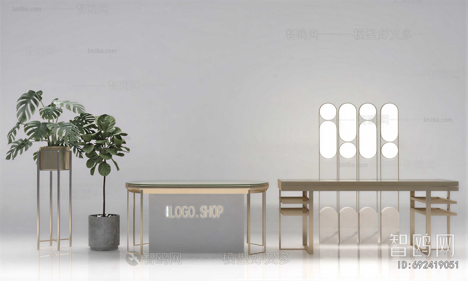 Modern Counter Bar