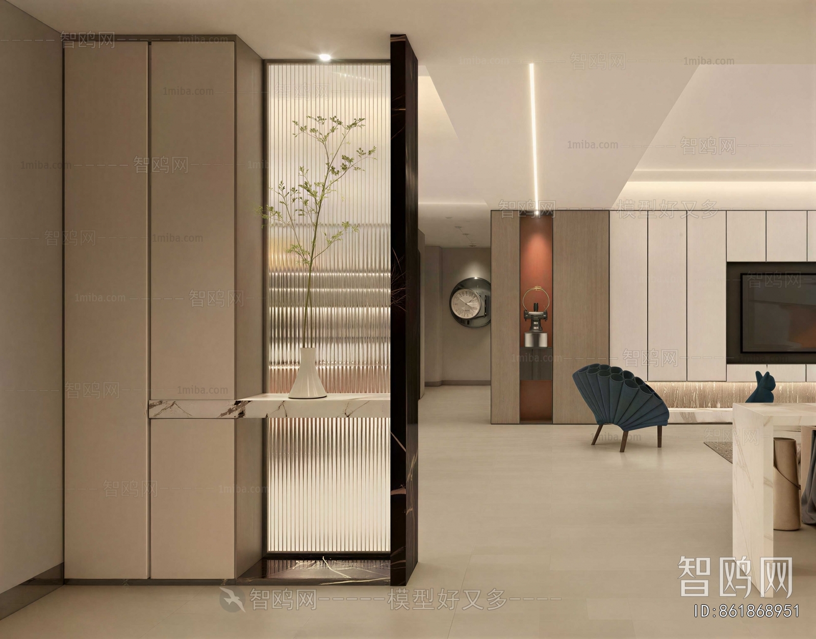 Modern Hallway