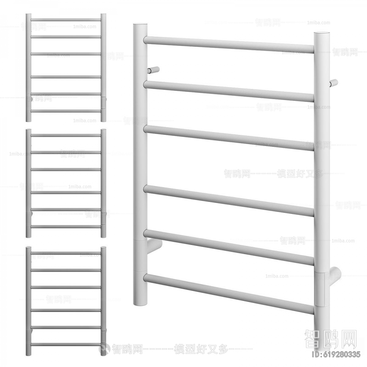 Modern Bathroom Rack