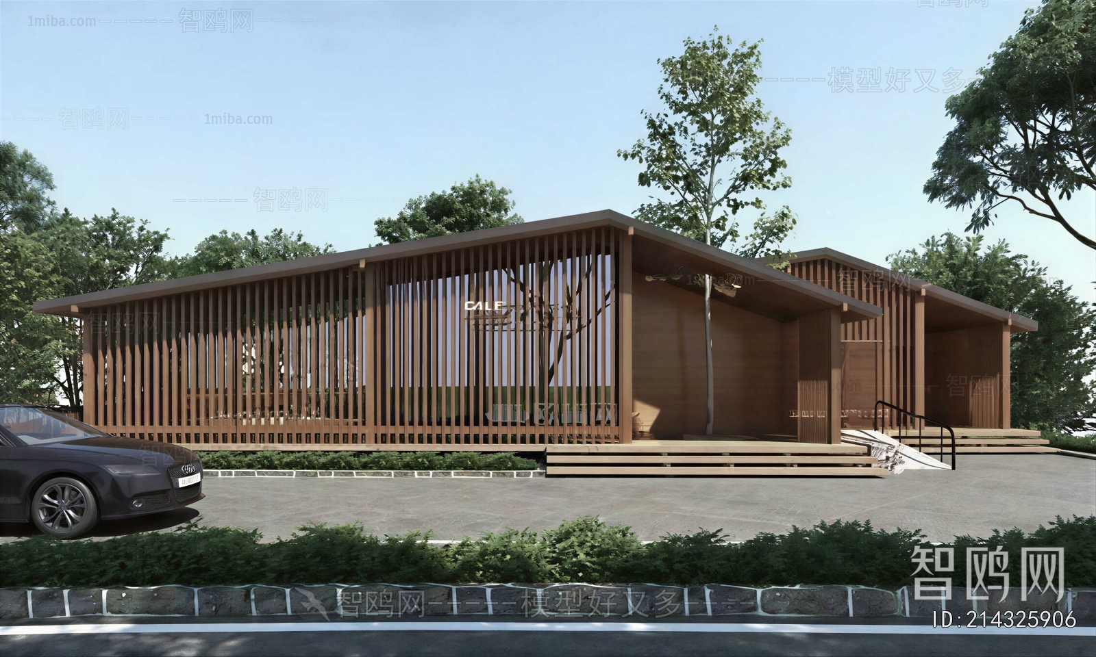 New Chinese Style Public Building