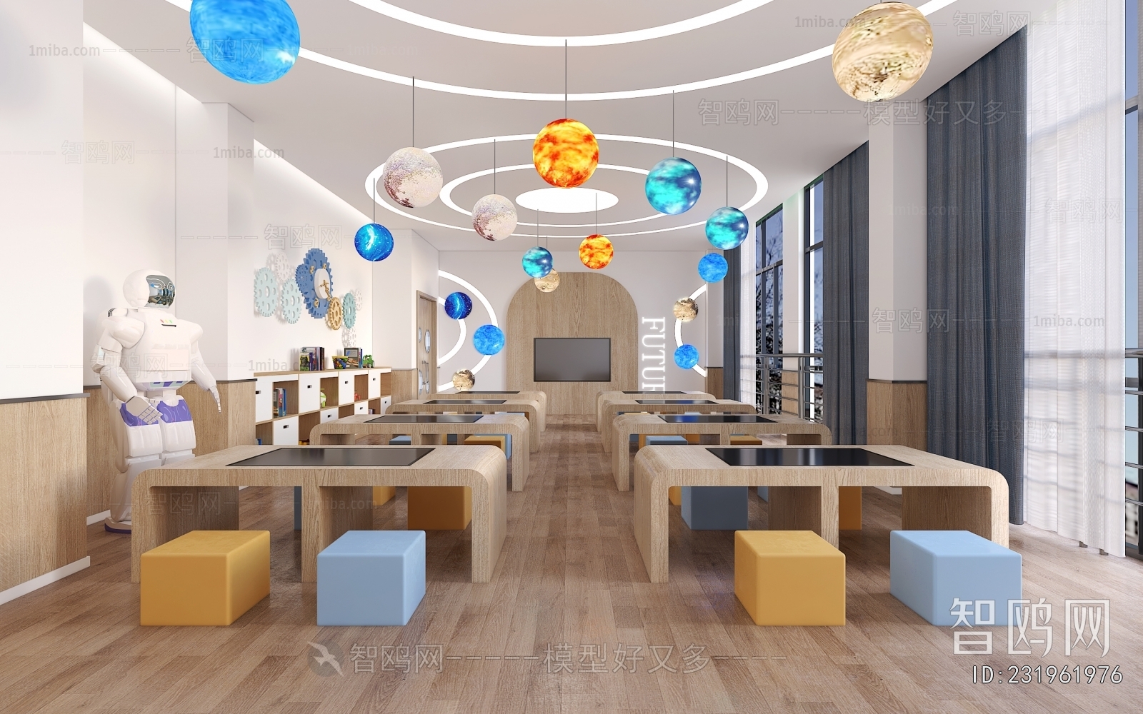Modern Kindergarten Classrooms