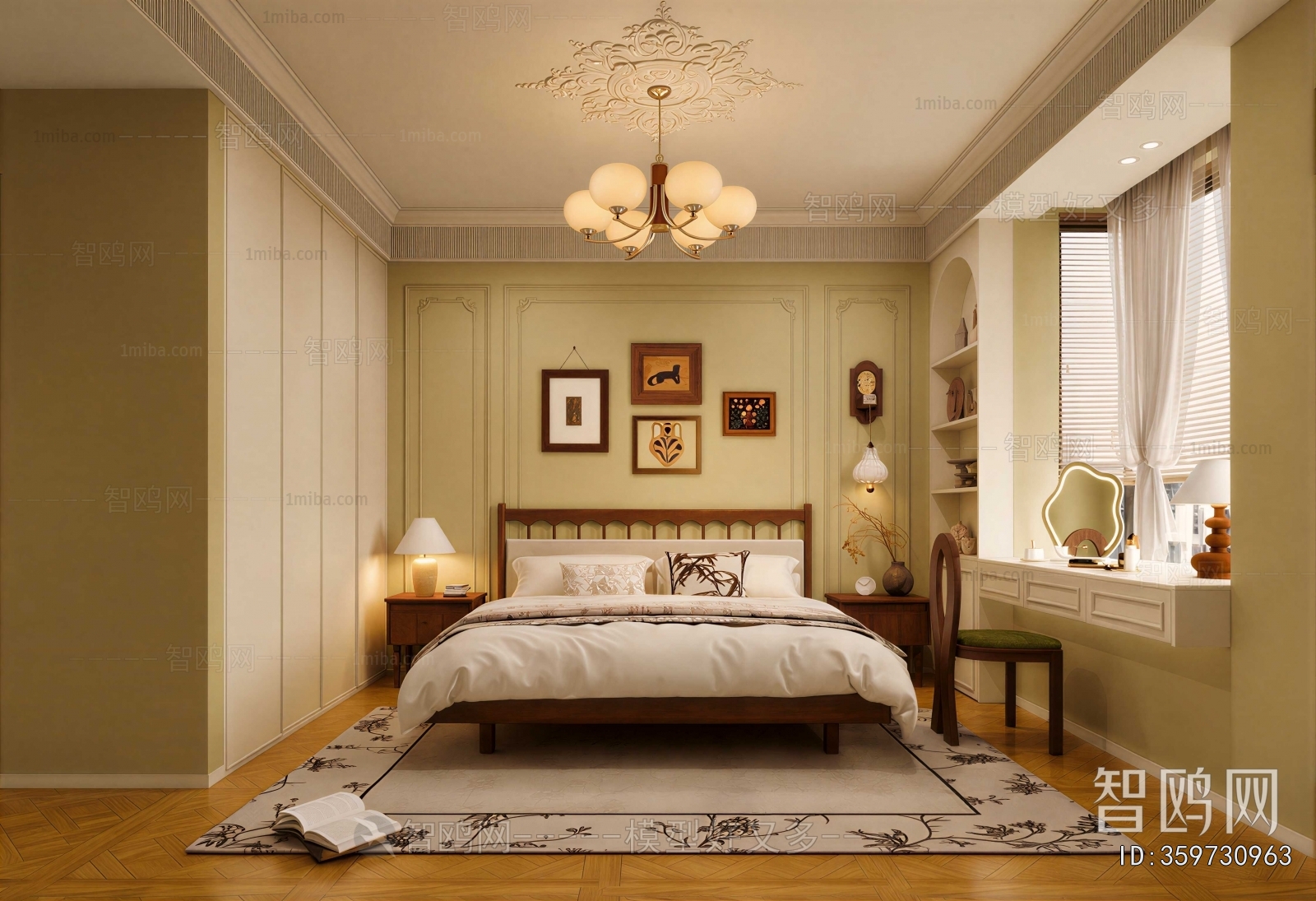 American Style Bedroom