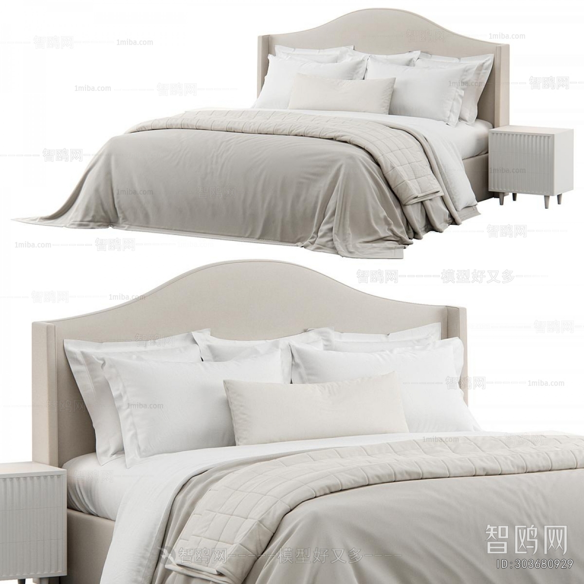 Modern Double Bed