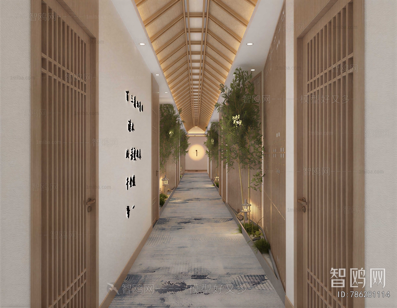 New Chinese Style Corridor