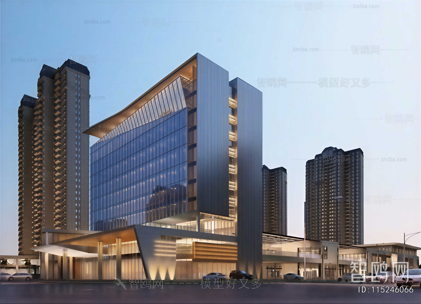 Modern Building Appearance
