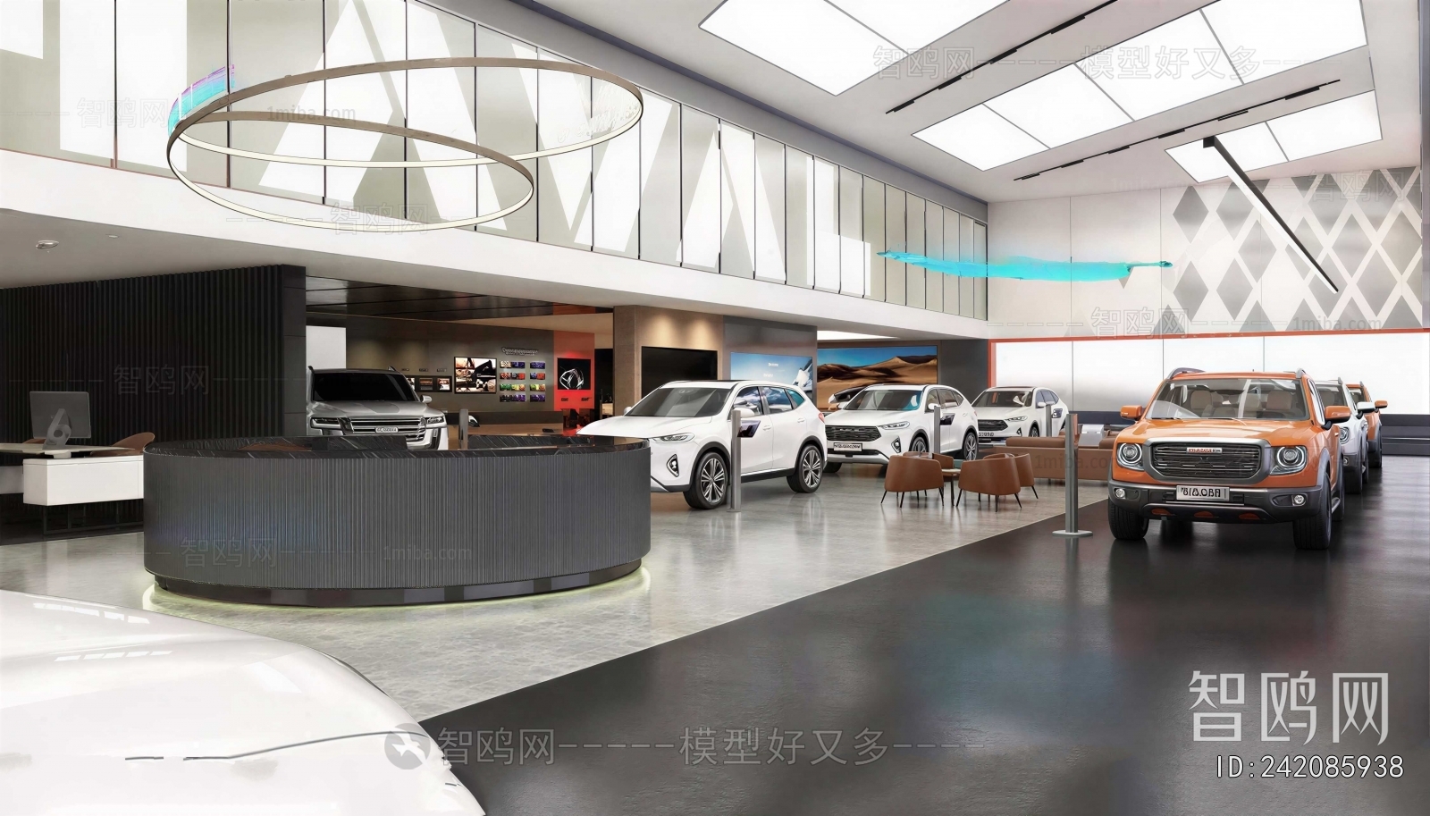 Modern Automobile 4S Shop