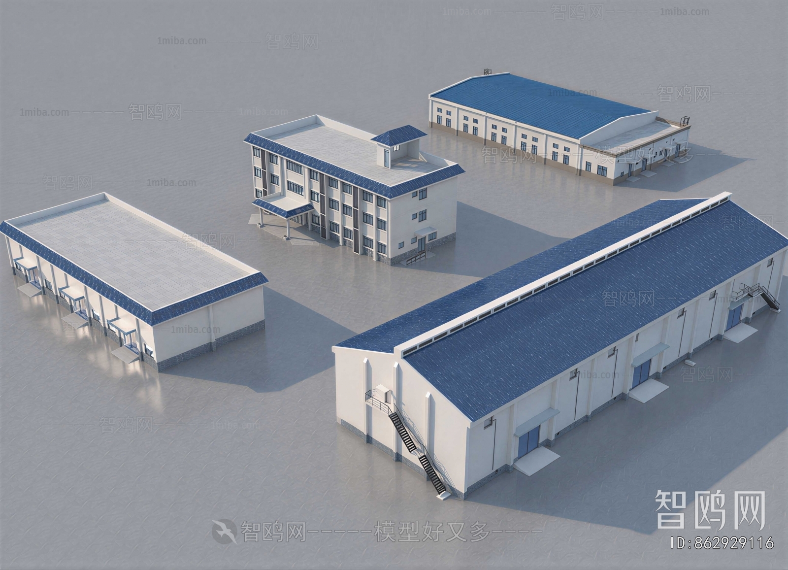 Modern Industrial Building