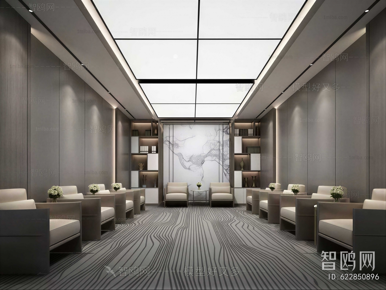 New Chinese Style Reception Room