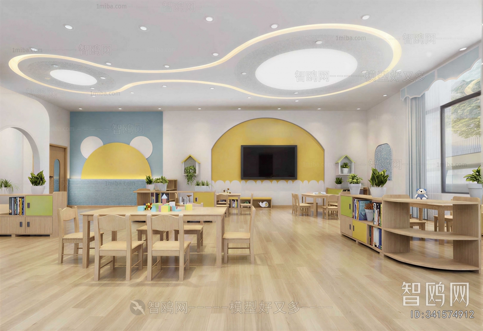 Modern Kindergarten Classrooms
