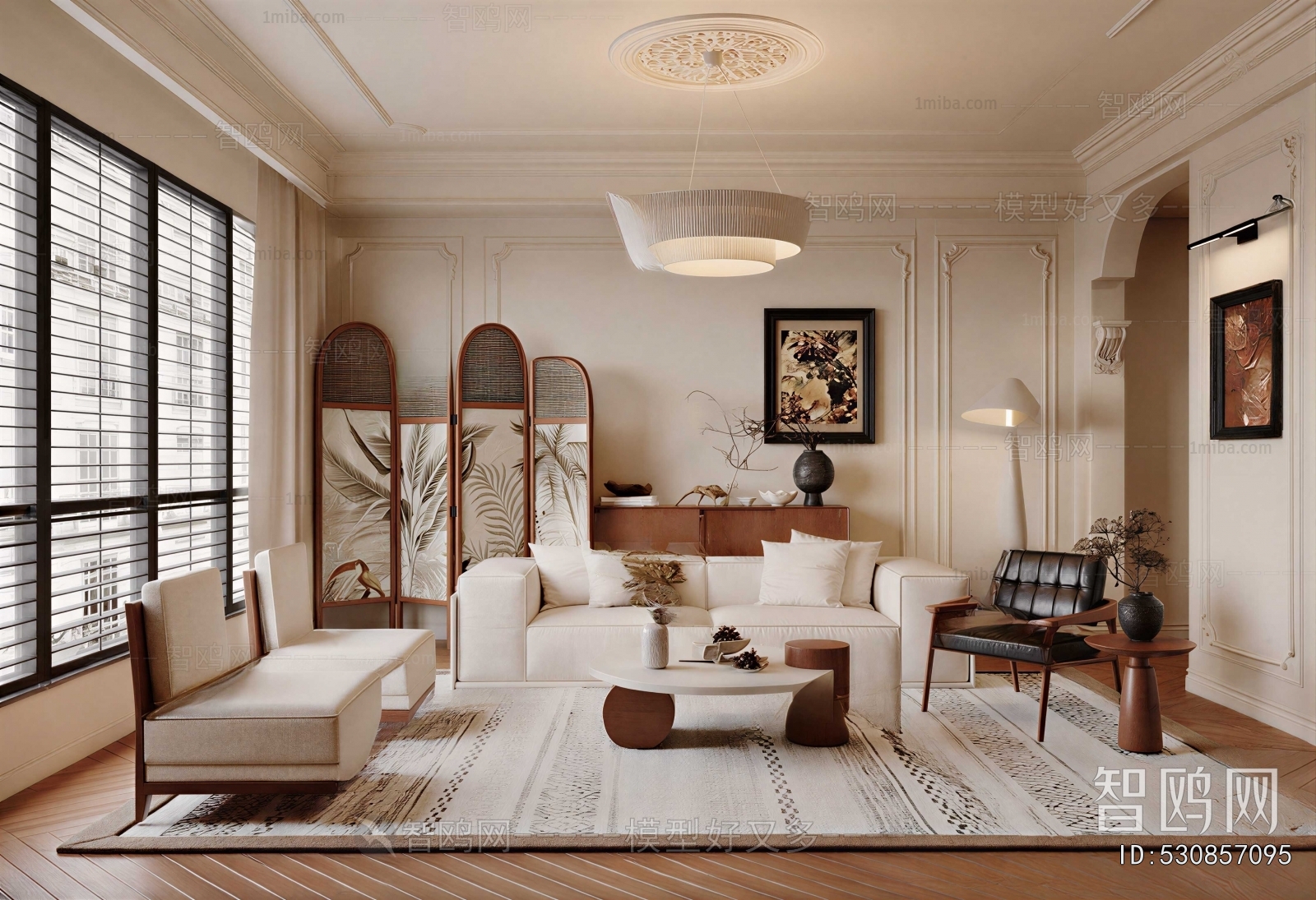 French Style A Living Room