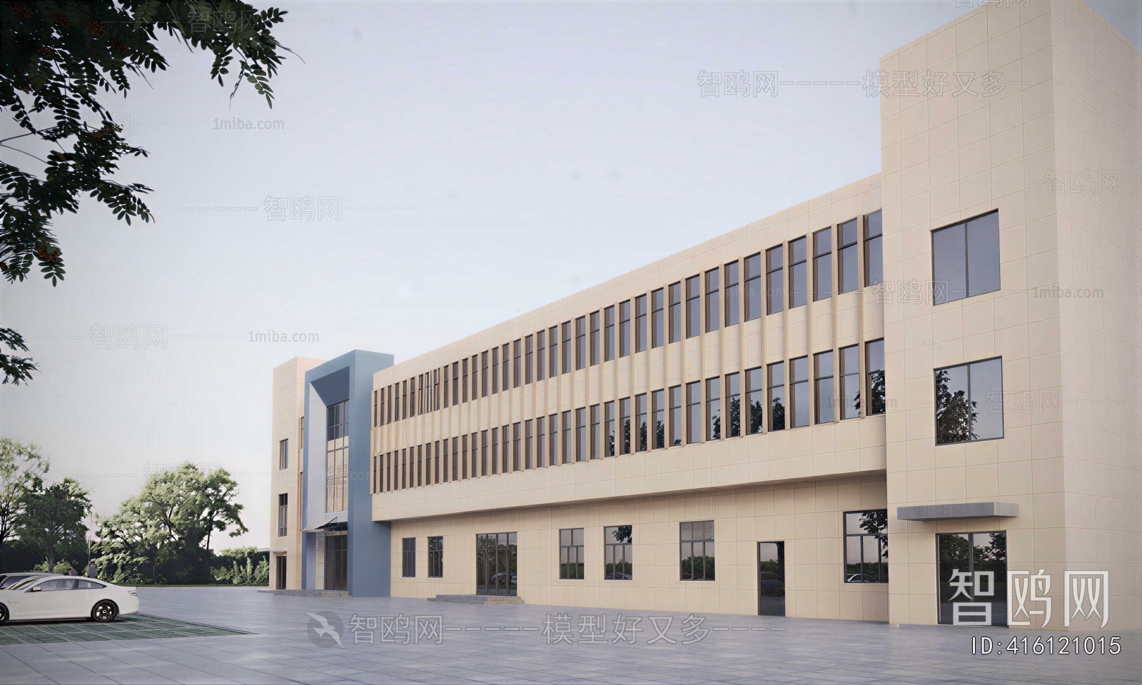 Modern Industrial Building