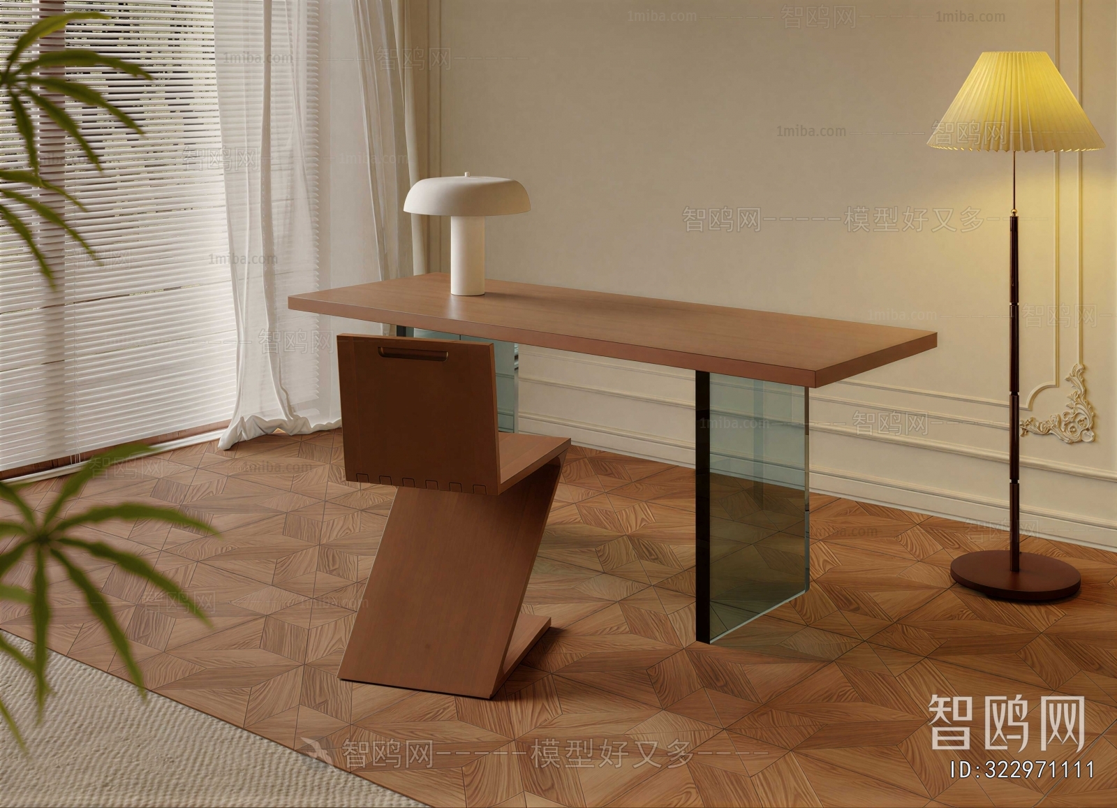 Modern Computer Desk And Chair