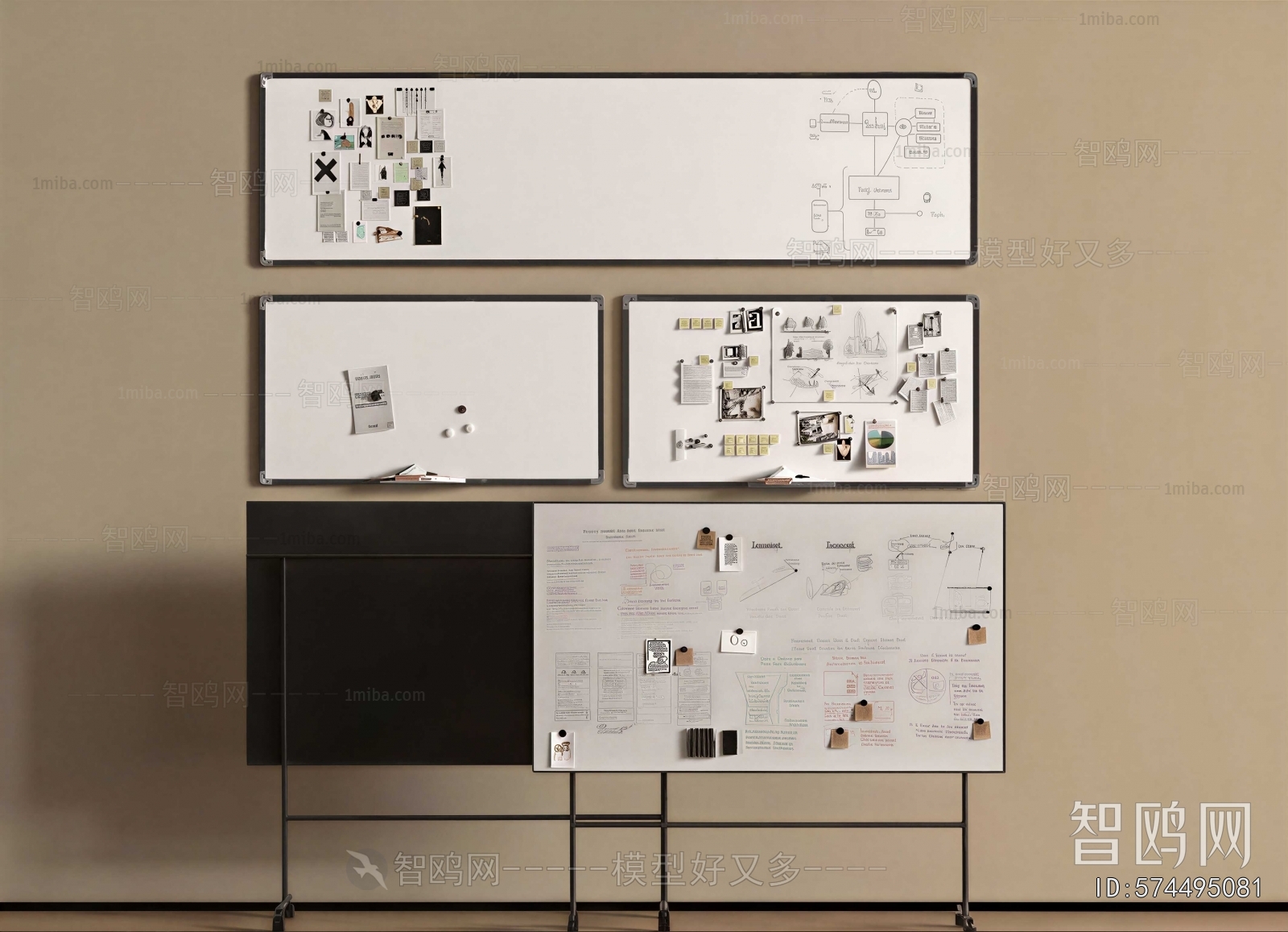 Modern Blackboard/whiteboard