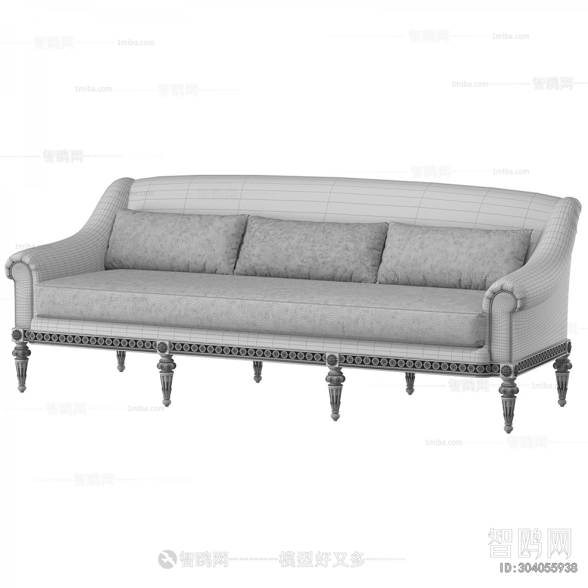 Modern Three-seat Sofa