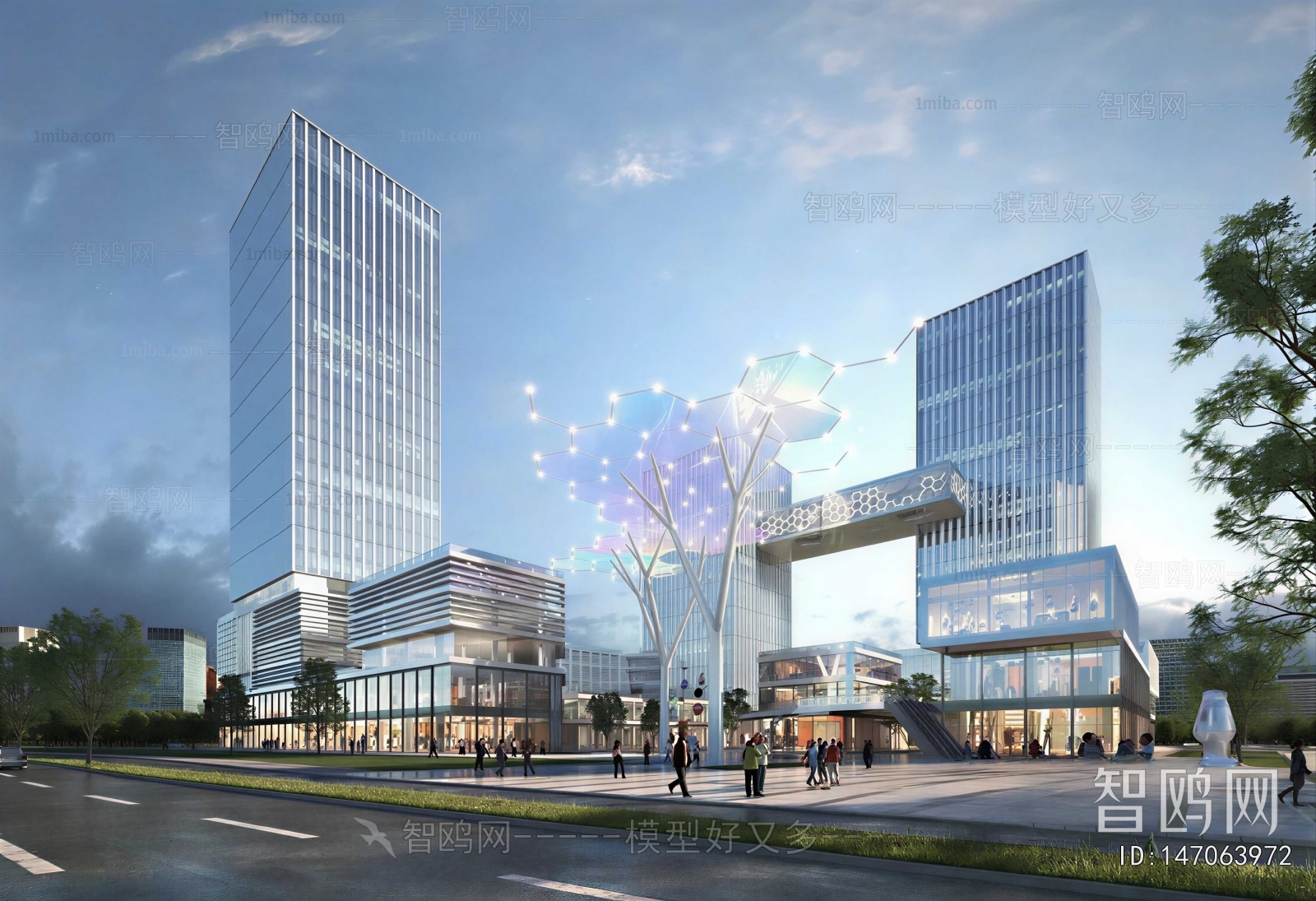 Modern Building Appearance