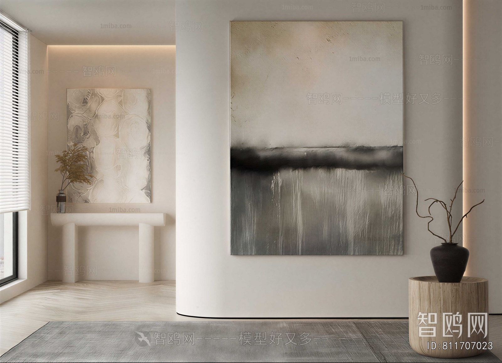 Wabi-sabi Style Painting