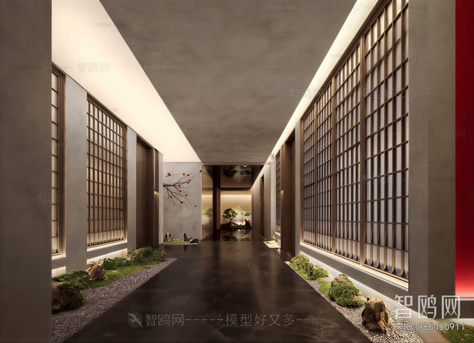 New Chinese Style Corridor