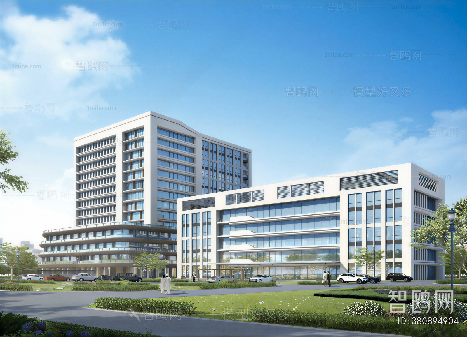 Modern Appearance Of Commercial Building