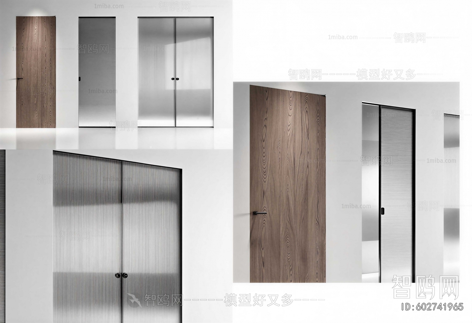 Modern Single Door
