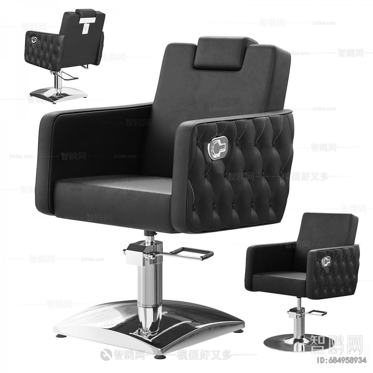 Modern Barber Chair