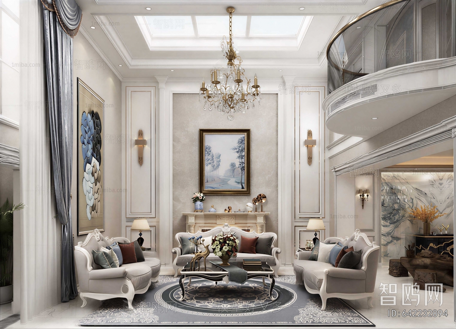 European Style A Living Room
