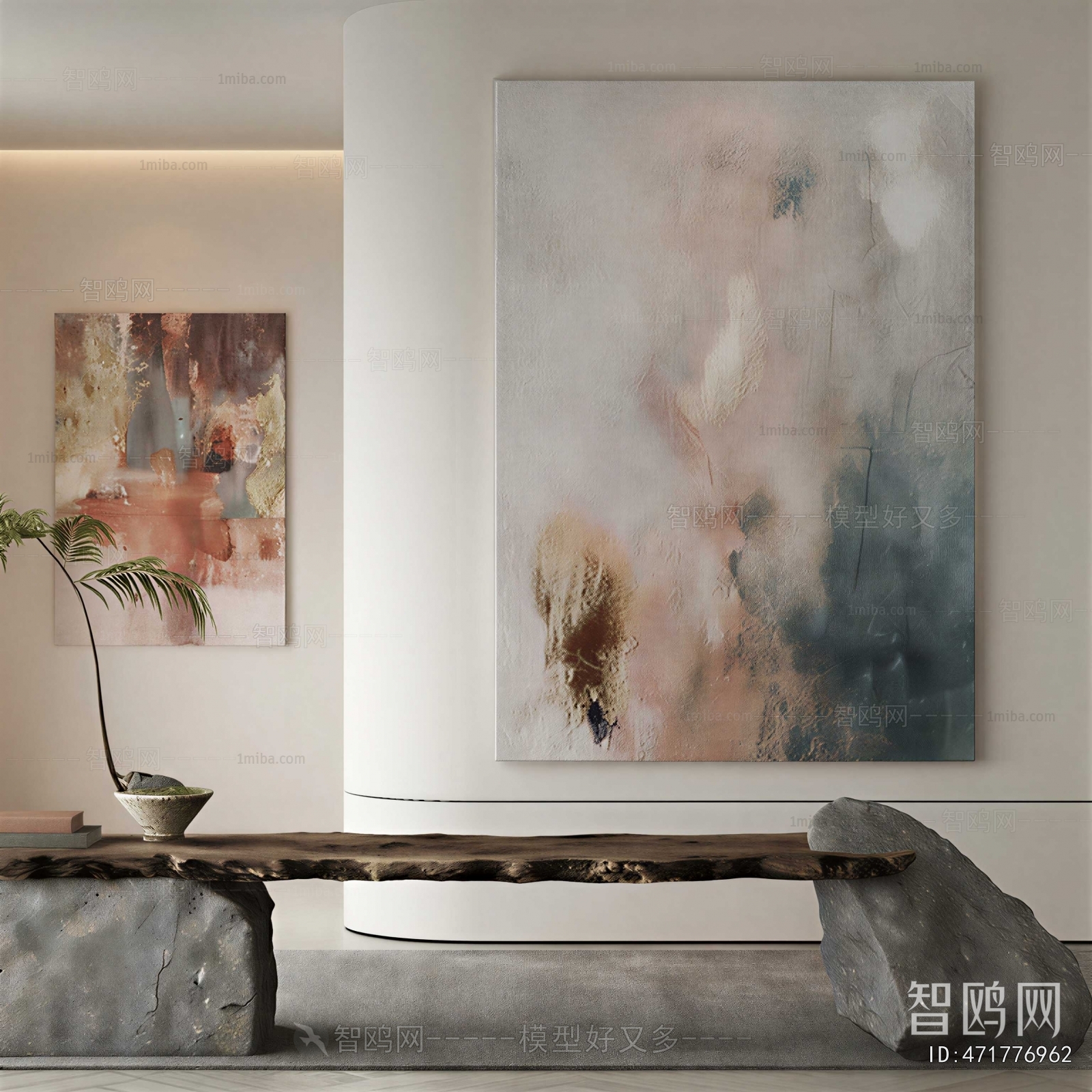 Wabi-sabi Style Painting