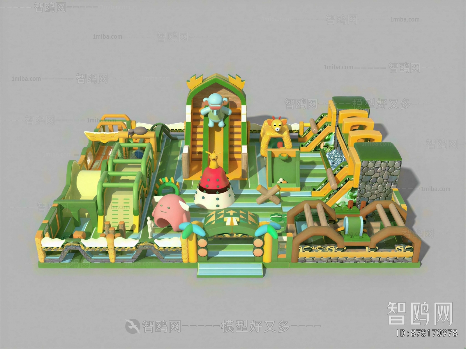Modern Children's Amusement Park