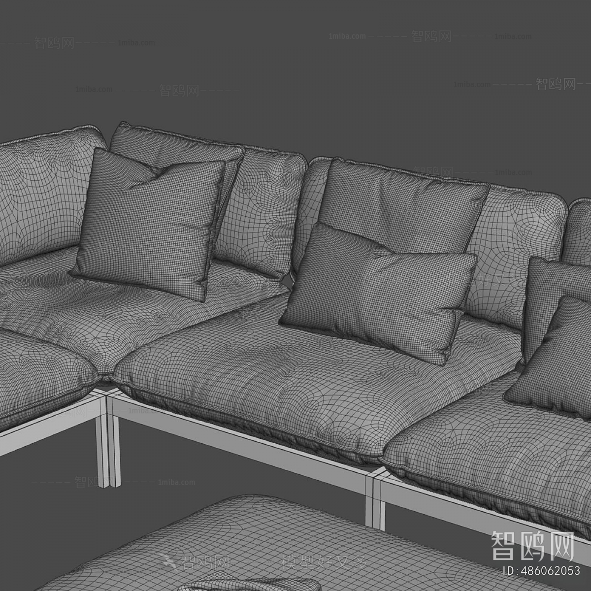 Modern Multi Person Sofa